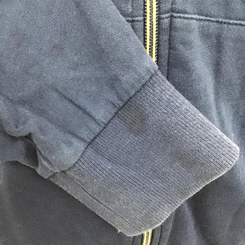 ジョルダーノ GIORDANO パーカー 長袖 長袖パーカー ジップアップジャケット パーカー L 無地 紺 / ネイビー / メンズ USED 古着 中古 10096614