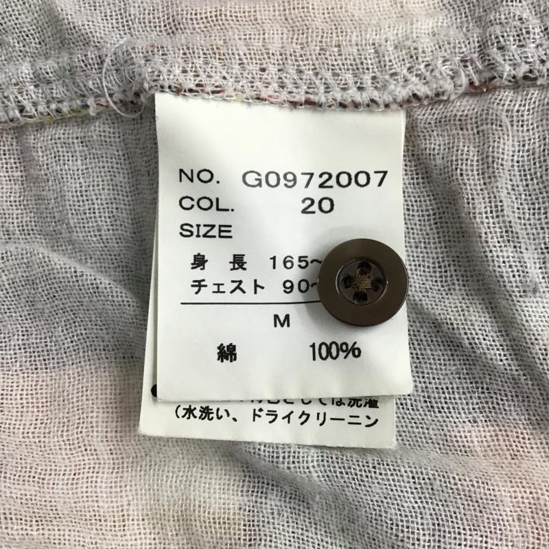 オンボード ONBOARD シャツ、ブラウス 長袖 チェック長袖シャツ 長袖カットソー カジュアルシャツ M チェック マルチカラー / マルチカラー / メンズ USED 古着 中古 10096626
