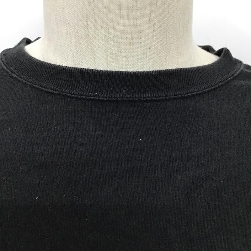 ミルクフェド MILKFED. カットソー 半袖 03183941 Tシャツ BACKLOGOPOCKETT 半袖カットソー プリントTシャツ FREE プリント 黒 / ブラック / レディース USED 古着 中古 10096678