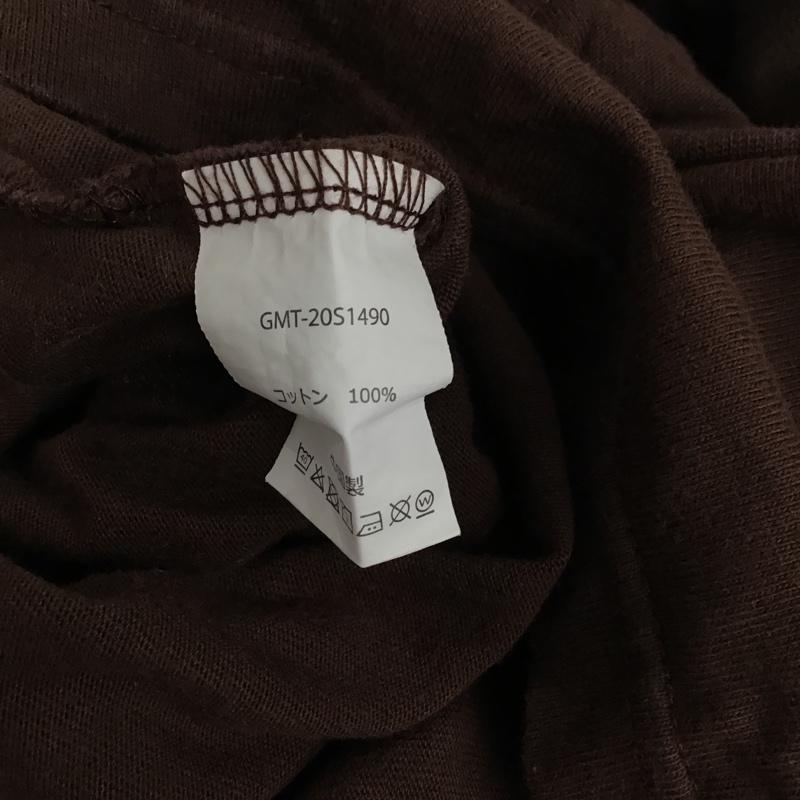 グラミチ GRAMICCI Tシャツ 半袖 GMT-20S1490 Tシャツ 半袖カットソー プリントTシャツ クルーネックカットソー XXL ロゴ、文字 茶 / ブラウン / メンズ USED 古着 中古 10096687