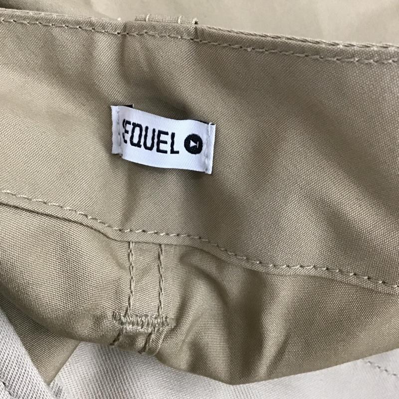 シークエル SEQUEL パンツ ショートパンツ ハーフパンツ ショートパンツ カジュアルパンツ M 無地 ベージュ / ベージュ / メンズ USED 古着 中古 10096694