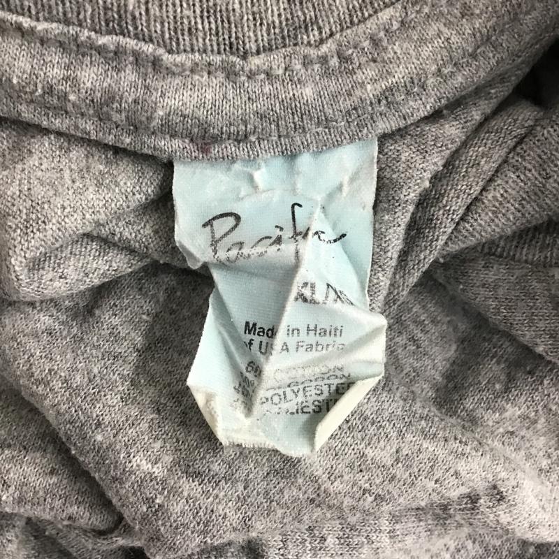 古着 USED Tシャツ 半袖 半袖カットソー プリントTシャツ クルーネックカットソー 古着 XL プリント 灰 / グレー / メンズ USED 古着 中古 10096704