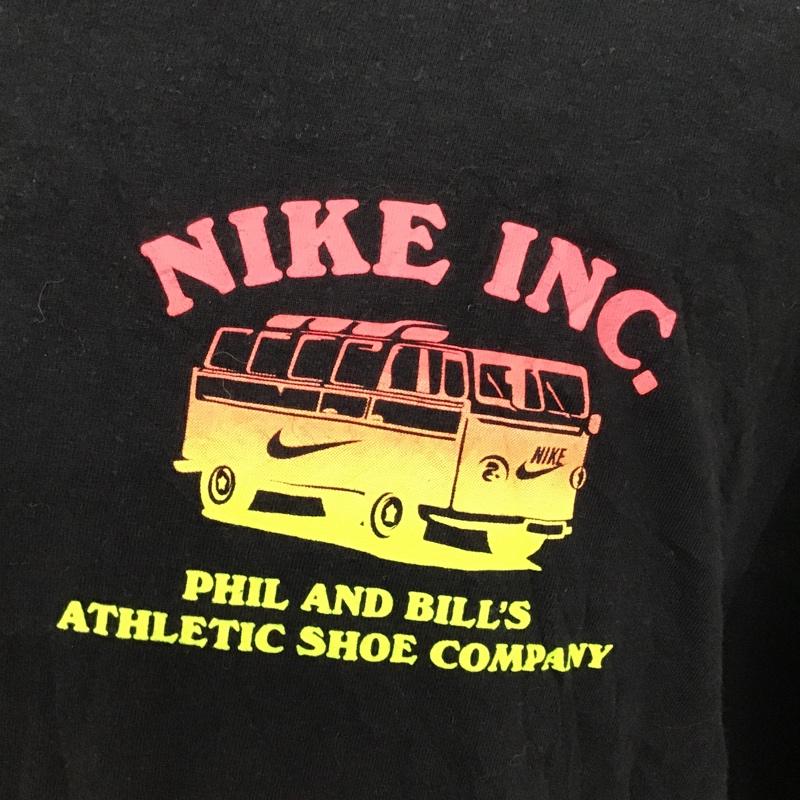 ナイキ NIKE Tシャツ 半袖 半袖カットソー プリントTシャツ クルーネックカットソー スポーツウェア XL プリント 黒 / ブラック / メンズ USED 古着 中古 10096705