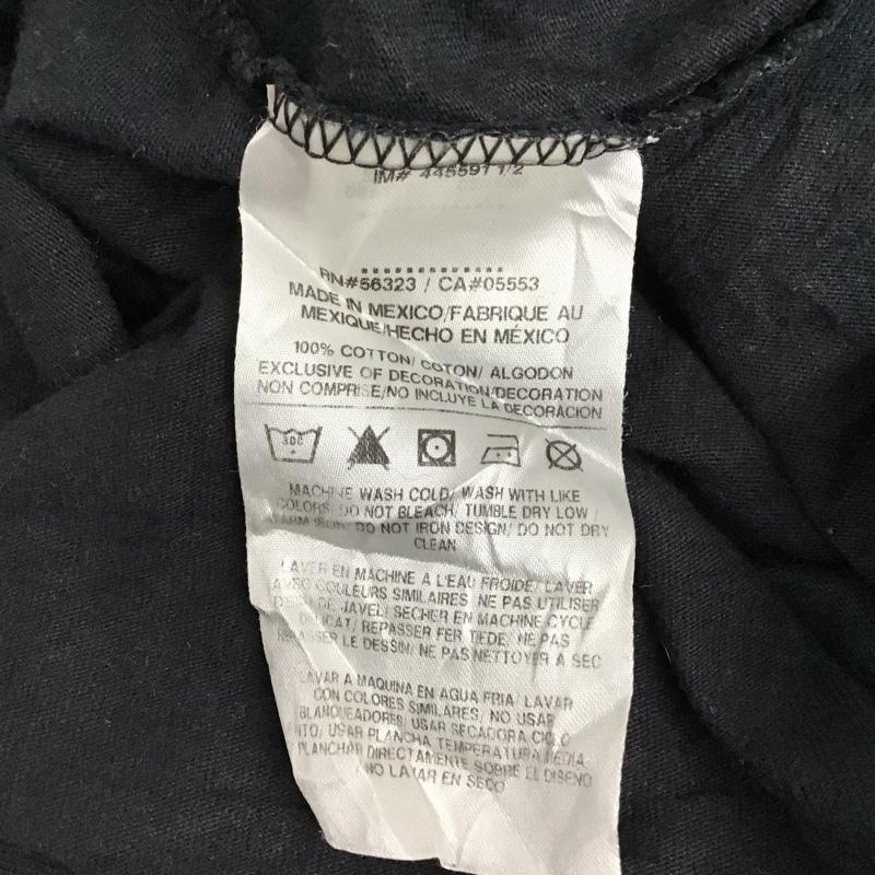 ナイキ NIKE Tシャツ 半袖 半袖カットソー プリントTシャツ クルーネックカットソー スポーツウェア XL プリント 黒 / ブラック / メンズ USED 古着 中古 10096705