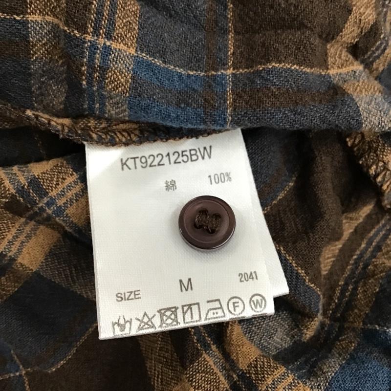 クティール kutir シャツ、ブラウス 長袖 長袖 M チェック マルチカラー / マルチカラー / メンズ USED 古着 中古 10096706