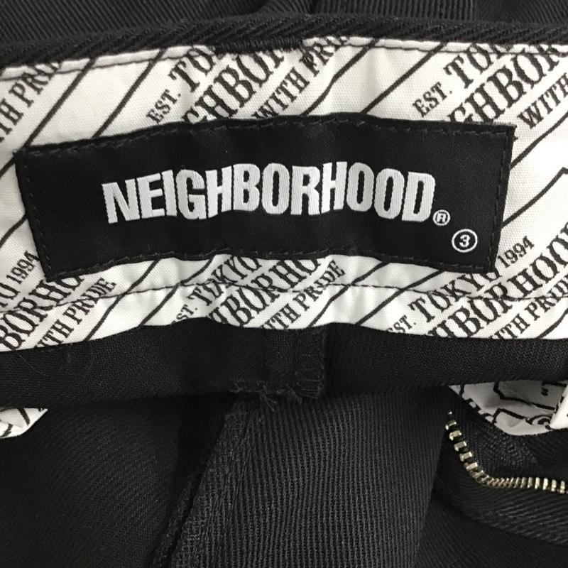 ネイバーフッド NEIGHBORHOOD パンツ ショートパンツ 221BENH-PTM03 ツイルワークショーツ ショートパンツ ハーフパンツ M 無地 黒 / ブラック / メンズ USED 古着 中古 10096730