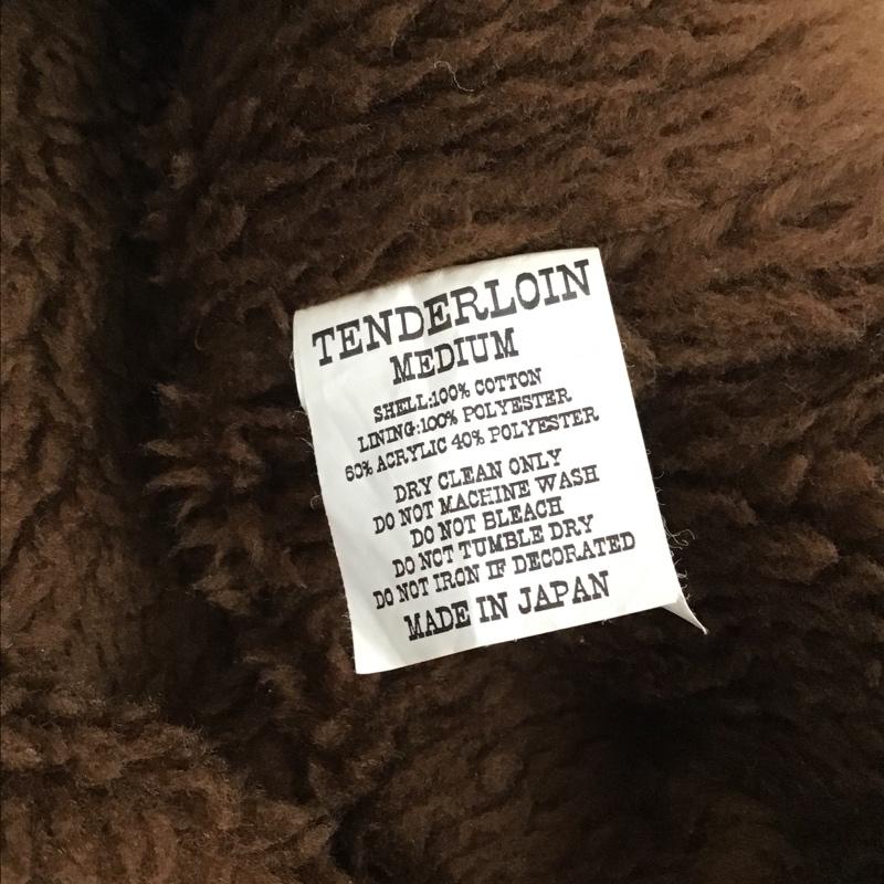 テンダーロイン TENDERLOIN ベスト ベスト ベスト 裏起毛 ノースリーブカットソー M 無地 茶 / ブラウン / メンズ USED 古着 中古 10096739