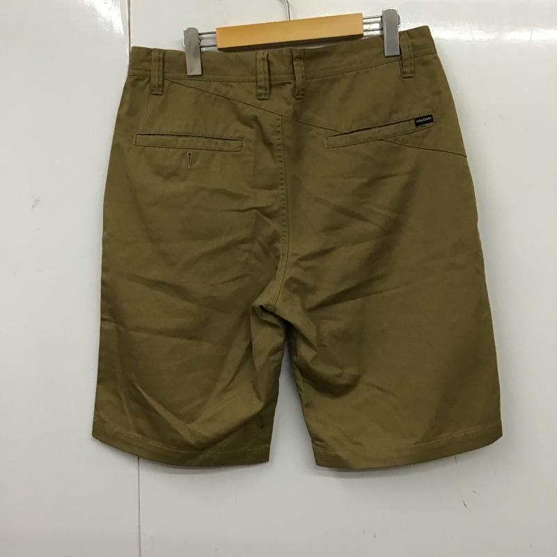 ボルコム VOLCOM パンツ ショートパンツ A0911600 ハーフパンツ ショートパンツ カジュアルパンツ 32インチ 無地 キャメル / キャメル / メンズ USED 古着 中古 10096757