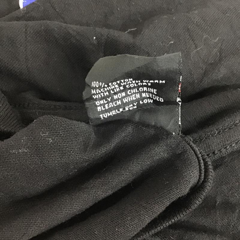 古着 USED Tシャツ 半袖 半袖カットソー プリントTシャツ クルーネックカットソー XL プリント 黒 / ブラック / メンズ USED 古着 中古 10096771