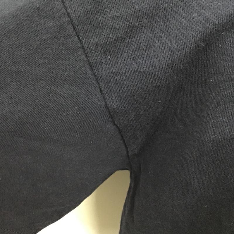 ヘインズ HANES Tシャツ 半袖 半袖カットソー プリントTシャツ クルーネックカットソー L プリント 紺 / ネイビー / レディース USED 古着 中古 10096773