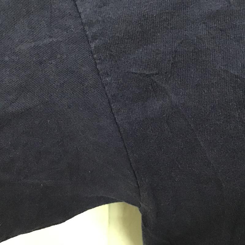 チャンピオン Champion Tシャツ 半袖 半袖カットソー プリントTシャツ クルーネックカットソー 古着 XL ロゴ、文字 紺 / ネイビー / メンズ USED 古着 中古 10096777