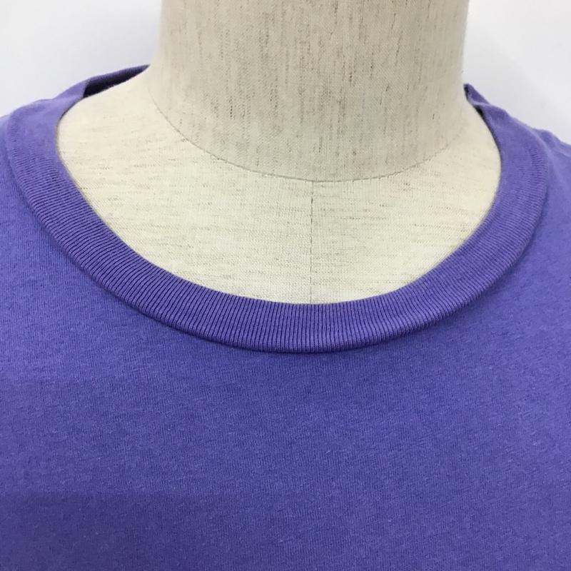 ストーンアイランド STONE ISLAND Tシャツ 半袖 70152NS84 Tシャツ 半袖カットソー プリントTシャツ FREE プリント 紫 / パープル / メンズ USED 古着 中古 10096780
