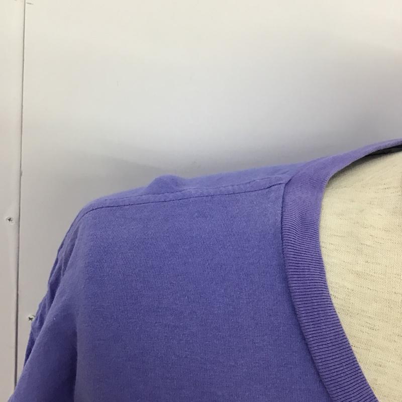 ストーンアイランド STONE ISLAND Tシャツ 半袖 70152NS84 Tシャツ 半袖カットソー プリントTシャツ FREE プリント 紫 / パープル / メンズ USED 古着 中古 10096780