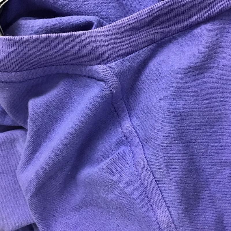 ストーンアイランド STONE ISLAND Tシャツ 半袖 70152NS84 Tシャツ 半袖カットソー プリントTシャツ FREE プリント 紫 / パープル / メンズ USED 古着 中古 10096780