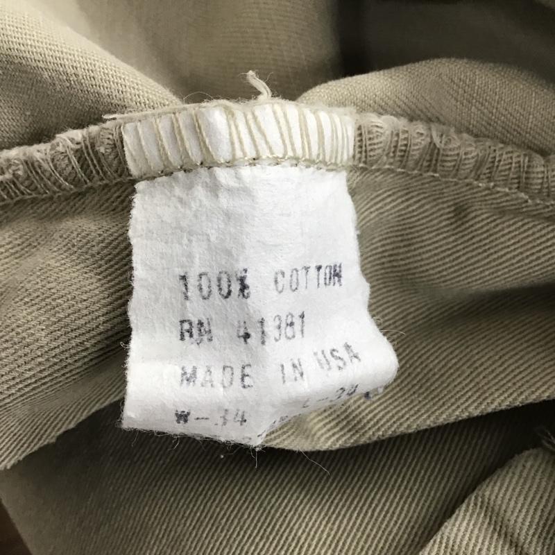 ポロバイラルフローレン Polo by RALPH LAUREN パンツ チノパン 34インチ 無地 ベージュ / ベージュ / メンズ USED 古着 中古 10096794