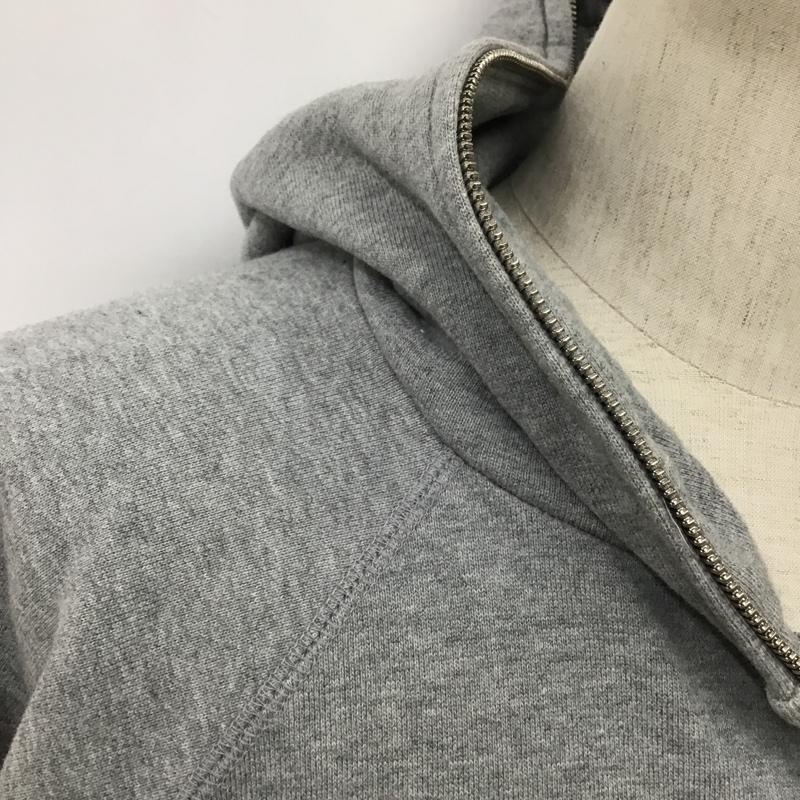 アベイシングエイプ A BATHING APE パーカー 長袖 フード付きパーカー 長袖スウェット ジップアップパーカー M プリント 灰 / グレー / メンズ USED 古着 中古 10096798