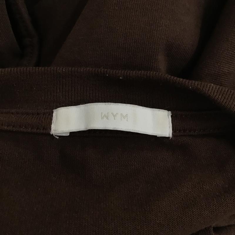 ウィム バイ リドム WYM LIDNM カットソー 長袖 M 無地 茶 / ブラウン / メンズ USED 古着 中古 10096807