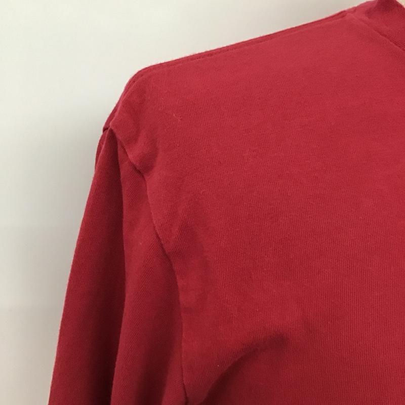 エレッセ ellesse カットソー 長袖 EH10353 ビッグロゴ長袖T 長袖カットソー クルーネックカットソー M 無地 えんじ / ワインレッド / メンズ USED 古着 中古 10096813
