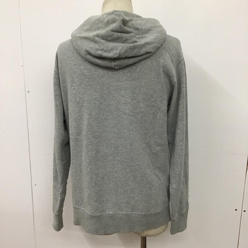 古着 USED パーカー 長袖 L プリント 灰 / グレー / メンズ USED 古着 中古 10096822