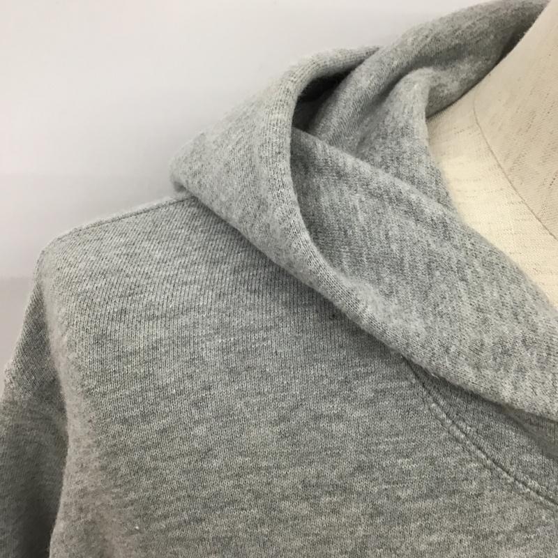 古着 USED パーカー 長袖 L プリント 灰 / グレー / メンズ USED 古着 中古 10096822
