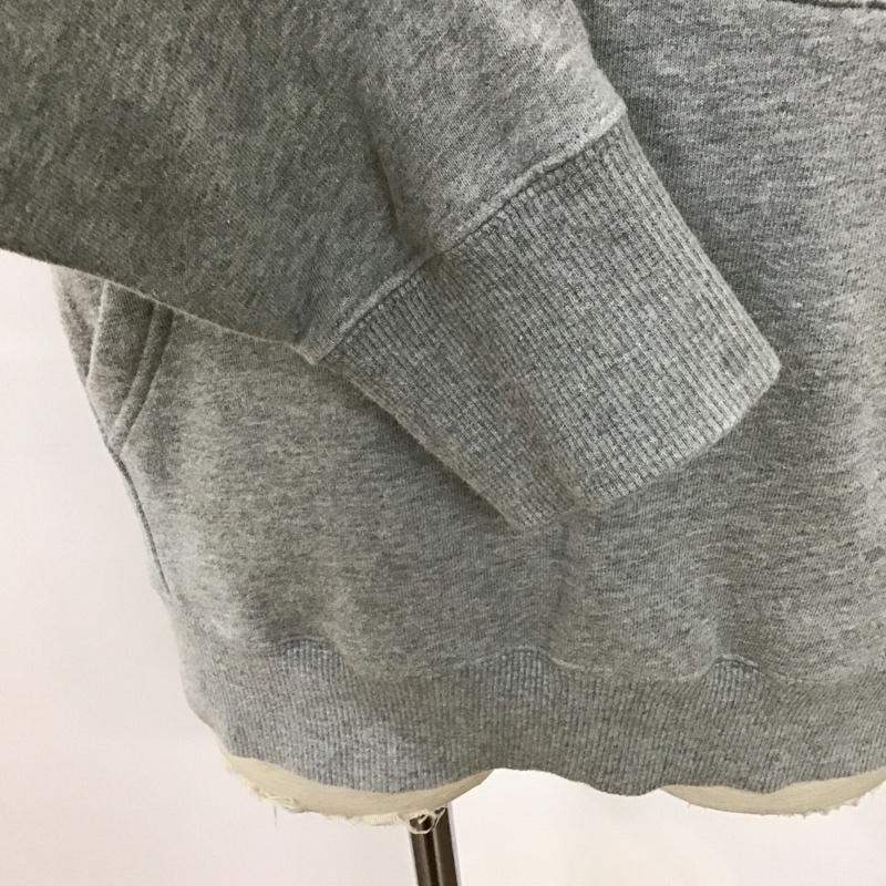 古着 USED パーカー 長袖 L プリント 灰 / グレー / メンズ USED 古着 中古 10096822