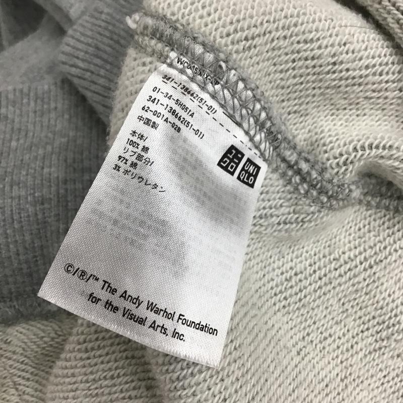 古着 USED パーカー 長袖 L プリント 灰 / グレー / メンズ USED 古着 中古 10096822