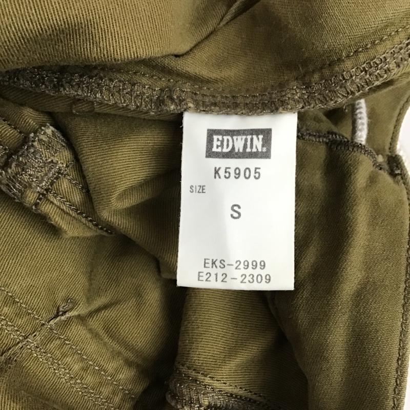 エドウィン EDWIN パンツ ワークパンツ、ペインターパンツ カーゴパンツ ストレートパンツ カジュアルパンツ S 無地 緑 / グリーン / メンズ USED 古着 中古 10096829