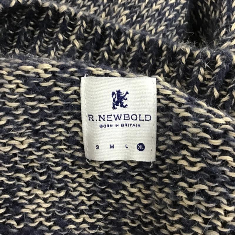 アール・ニューボールド R.NEWBOLD カーディガン 長袖 ニット XL マルチカラー / マルチカラー / メンズ USED 古着 中古 10096834