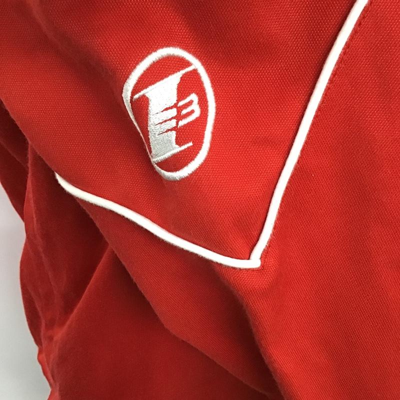 リーボック Reebok ジャケット、上着 ジャケット、ブレザー 長袖ジャンパー ジップアップジャケット ジャージ スポーツウェア M ロゴ、文字 赤 / レッド / メンズ USED 古着 中古 10096840