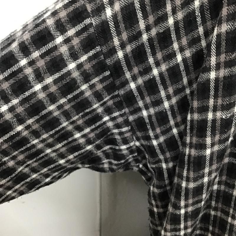 古着 USED ジャケット、上着 ジャケット、ブレザー 長袖シャツ チェックシャツ 古着 ガウン ロングカーディガン 40 チェック マルチカラー / マルチカラー / メンズ USED 古着 中古 10096847