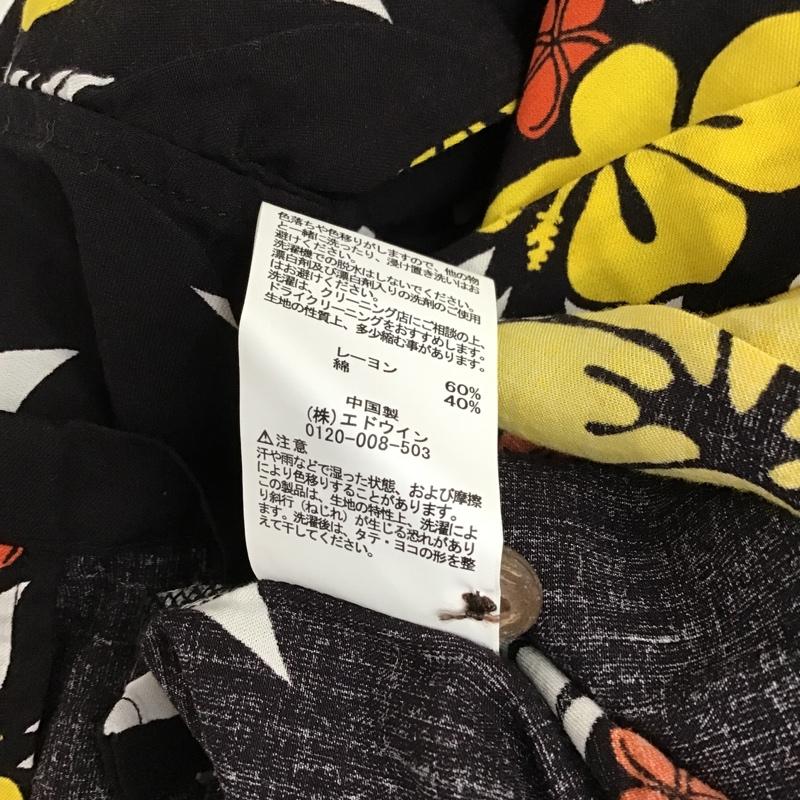 エドウィン EDWIN シャツ、ブラウス 半袖 ET2089 アロハシャツ 半袖シャツ 総柄シャツ カジュアルシャツ L 総柄 マルチカラー / マルチカラー / メンズ USED 古着 中古 10096848