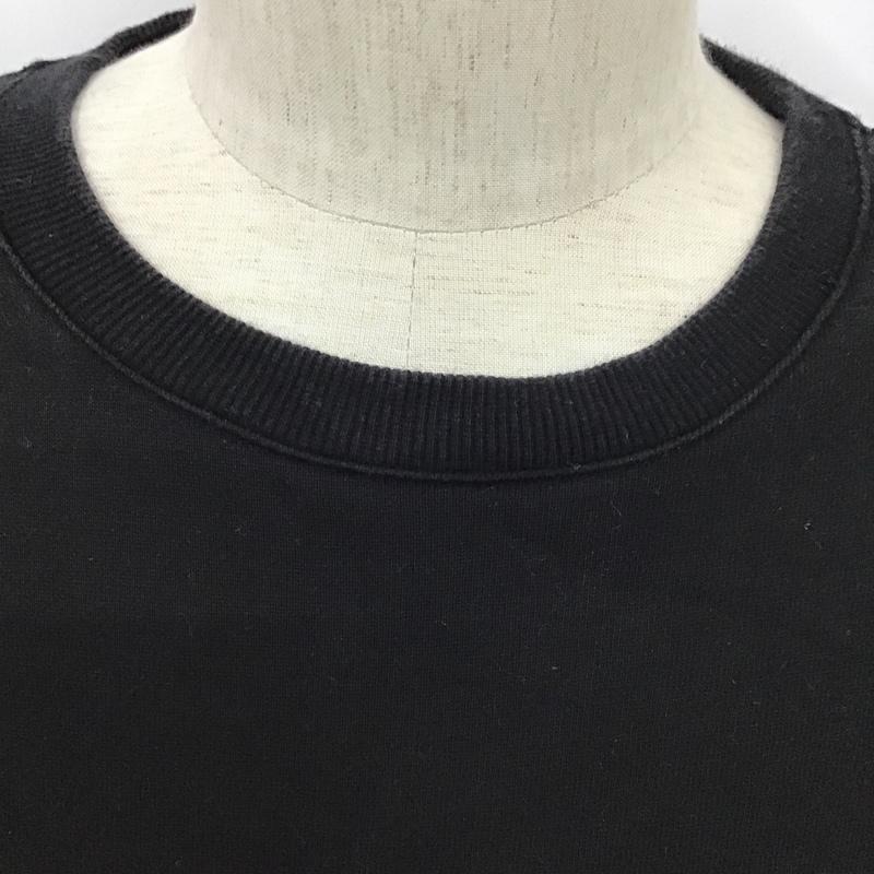 ジャックローズ JACKROSE トレーナー 半袖 90-362089 スウェット 長袖トレーナー 長袖カットソー 4 ロゴ、文字 黒 / ブラック / メンズ USED 古着 中古 10096859