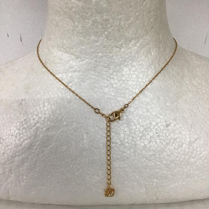 スワロフスキー SWAROVSKI アクセサリー ネックレス、ペンダント 無地 金 / ゴールド / レディース USED 古着 中古 10096908