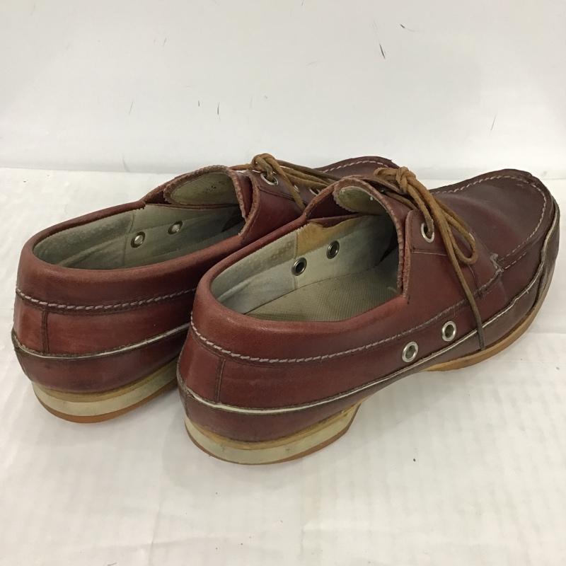 ダナー Danner カジュアルシューズ カジュアルシューズ D-631521 デッキシューズ 箱有 ロゴ、文字 茶 / ブラウン / メンズ USED 古着 中古 10096929