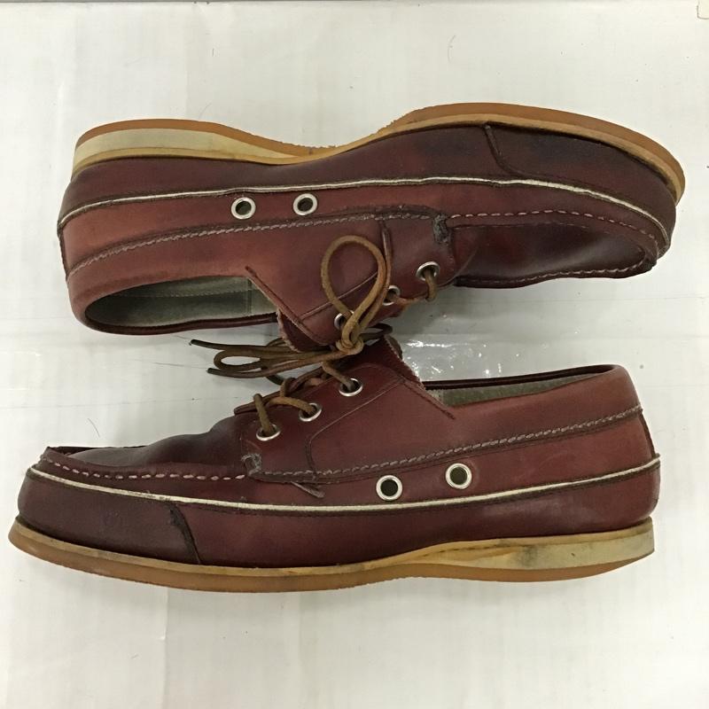 ダナー Danner カジュアルシューズ カジュアルシューズ D-631521 デッキシューズ 箱有 ロゴ、文字 茶 / ブラウン / メンズ USED 古着 中古 10096929