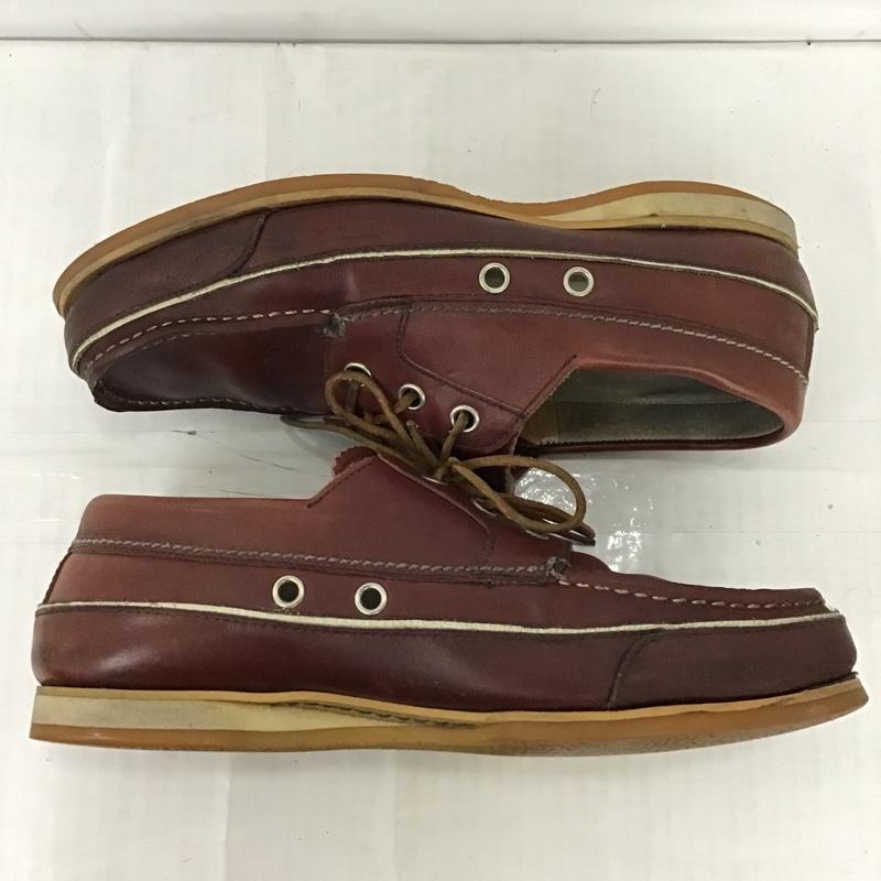 ダナー Danner カジュアルシューズ カジュアルシューズ D-631521 デッキシューズ 箱有 ロゴ、文字 茶 / ブラウン / メンズ USED 古着 中古 10096929