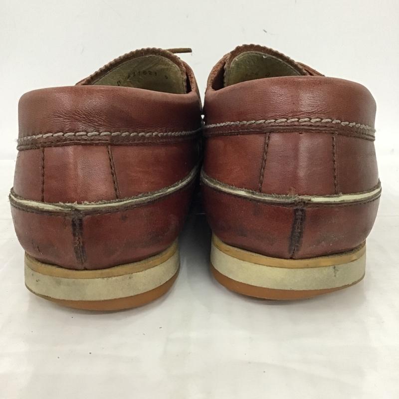 ダナー Danner カジュアルシューズ カジュアルシューズ D-631521 デッキシューズ 箱有 ロゴ、文字 茶 / ブラウン / メンズ USED 古着 中古 10096929