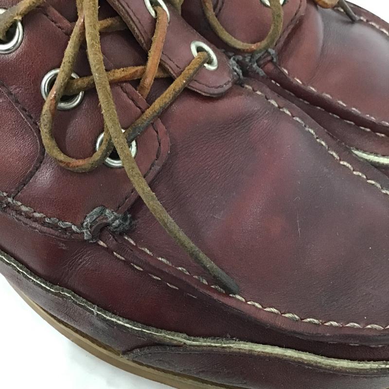 ダナー Danner カジュアルシューズ カジュアルシューズ D-631521 デッキシューズ 箱有 ロゴ、文字 茶 / ブラウン / メンズ USED 古着 中古 10096929