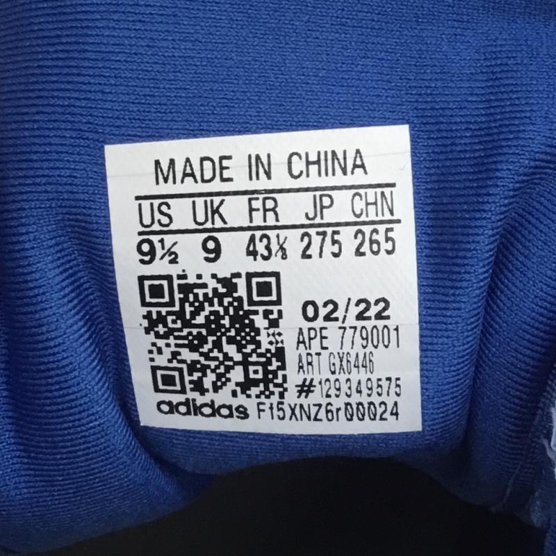 アディダス adidas スニーカー スニーカー KERWIN FROST カーウィン・フロスト MICROBOUNCE マイクロバウンス GX6446 27.5cm ロゴ、文字 水色 / ライトブルー / メンズ USED 古着 中古 10096956