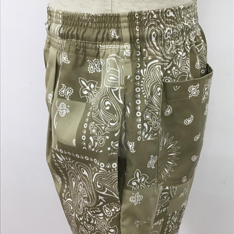 フリークスストア FREAK'S STORE パンツ ショートパンツ ハーフパンツ ショートパンツ カジュアルパンツ バンダナ柄パンツ S バンダナ柄 茶 / ブラウン / メンズ USED 古着 中古 10096986