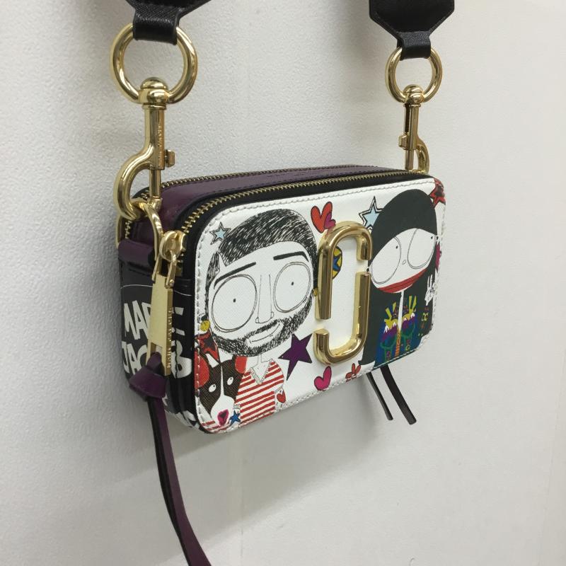 マークジェイコブス MARCJACOBS ショルダーバッグ ショルダーバッグ ANNA SUI アナスイ スナップショット カメラバッグ キャラクター 紫 / パープル / レディース USED 古着 中古 10096991
