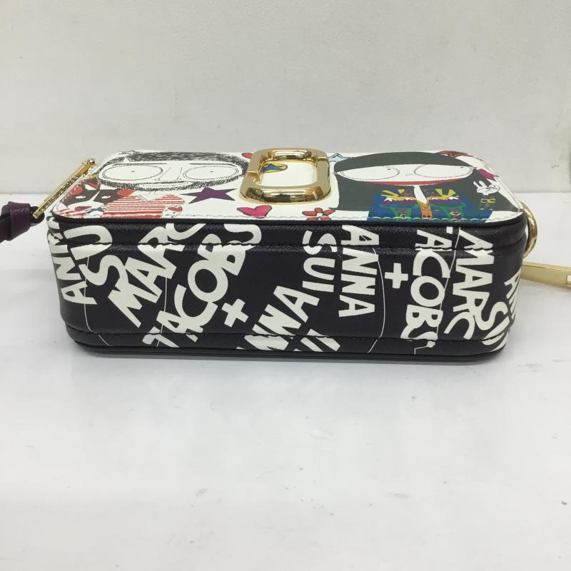 マークジェイコブス MARCJACOBS ショルダーバッグ ショルダーバッグ ANNA SUI アナスイ スナップショット カメラバッグ キャラクター 紫 / パープル / レディース USED 古着 中古 10096991