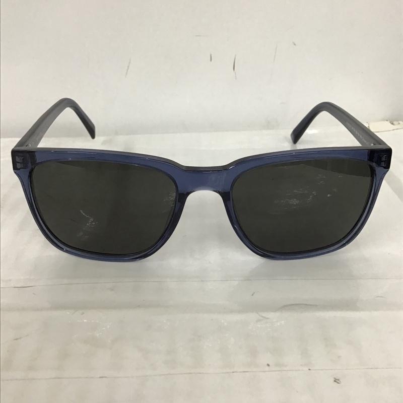 ワービーパーカー WARBY PARKER めがね・サングラス サングラス W754 58 19-145 無地 紺 / ネイビー / X 黒 / ブラック / メンズ USED 古着 中古 10096999