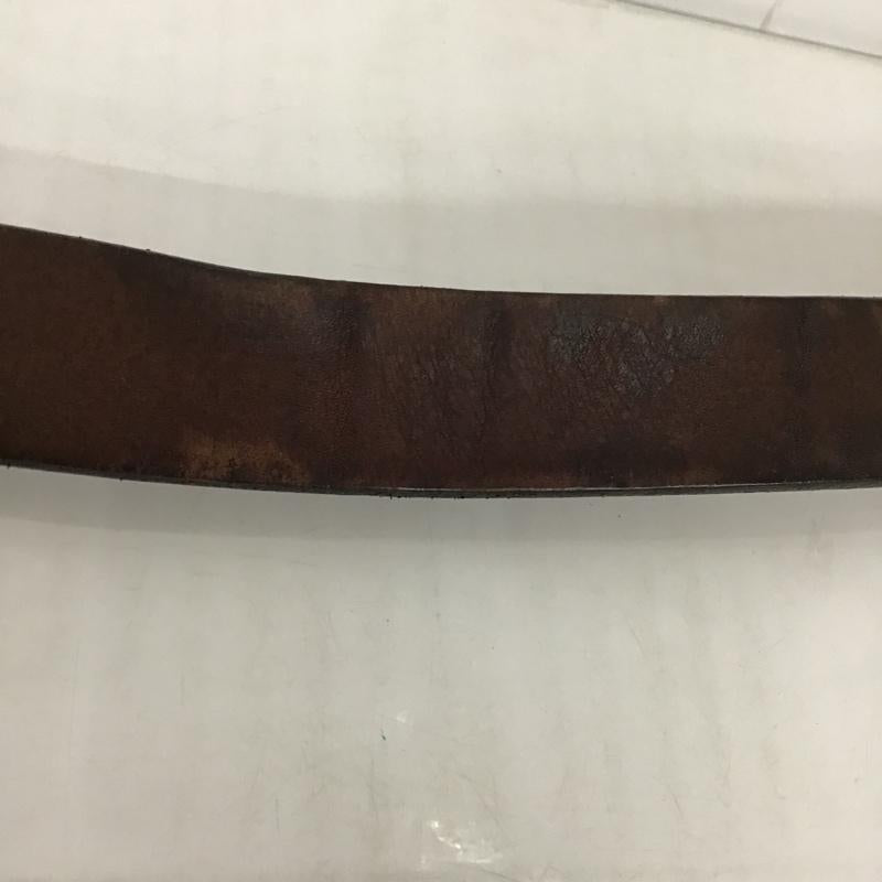 アーツ&クラフト ARTS & CRAFTS ベルト・バックル ベルト レザー 無地 茶 / ブラウン / メンズ USED 古着 中古 10097006