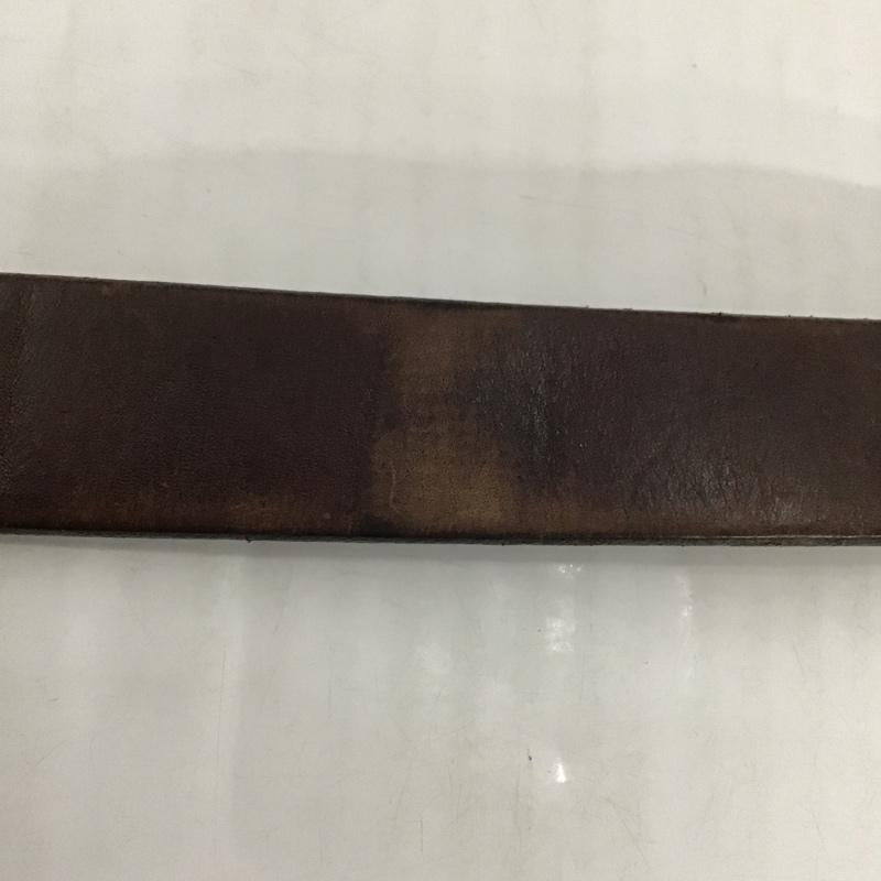 アーツ&クラフト ARTS & CRAFTS ベルト・バックル ベルト レザー 無地 茶 / ブラウン / メンズ USED 古着 中古 10097006