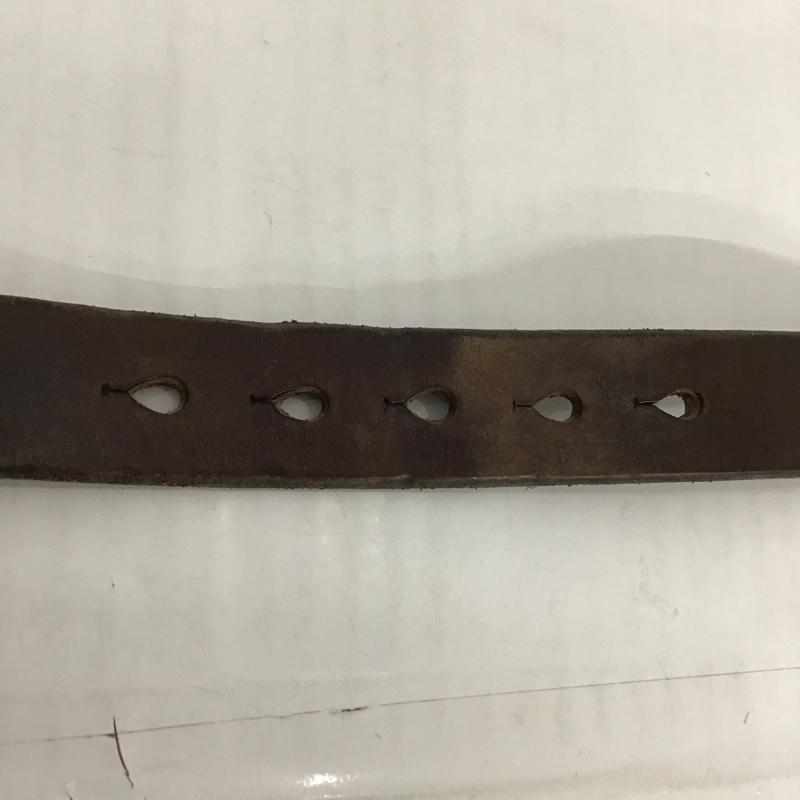 アーツ&クラフト ARTS & CRAFTS ベルト・バックル ベルト レザー 無地 茶 / ブラウン / メンズ USED 古着 中古 10097006