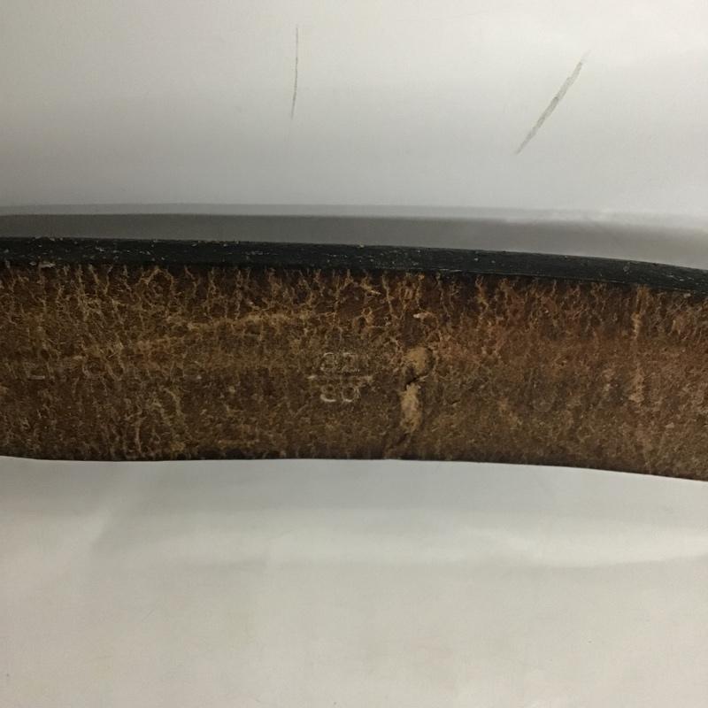 アーツ&クラフト ARTS & CRAFTS ベルト・バックル ベルト レザー 無地 茶 / ブラウン / メンズ USED 古着 中古 10097006