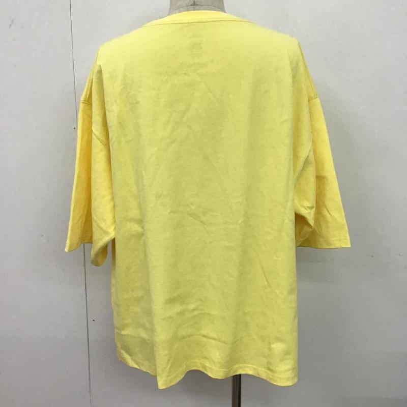 レリューム relume カットソー 半袖 22-071-464-0120-1-0 JOURNALSTANDARD Tシャツ 半袖カットソー クルーネックカットソー L 無地 黄 / イエロー / メンズ USED 古着 中古 10097063