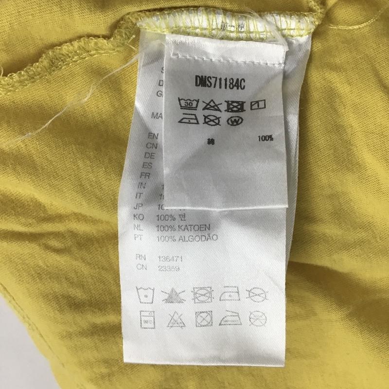 デウスエクスマキナ DEUS EX MACHINA Tシャツ 半袖 DMS71184C Gravity Tee XS ロゴ、文字 黄 / イエロー / メンズ USED 古着 中古 10097073