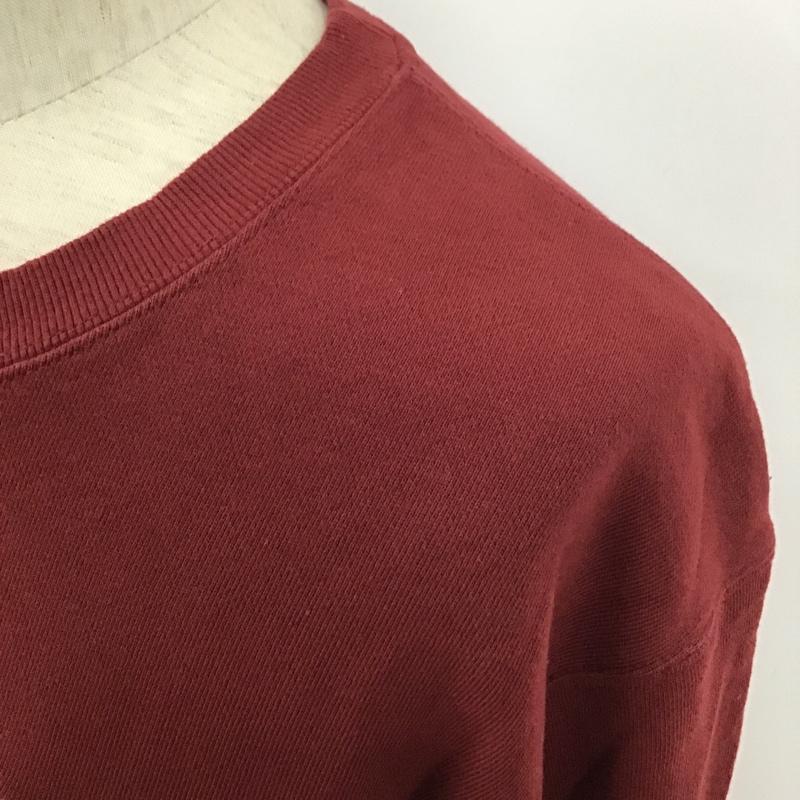 ユナイテッドアスレ United Athle トレーナー 長袖 XL ロゴ、文字 えんじ / ワインレッド / メンズ USED 古着 中古 10097080